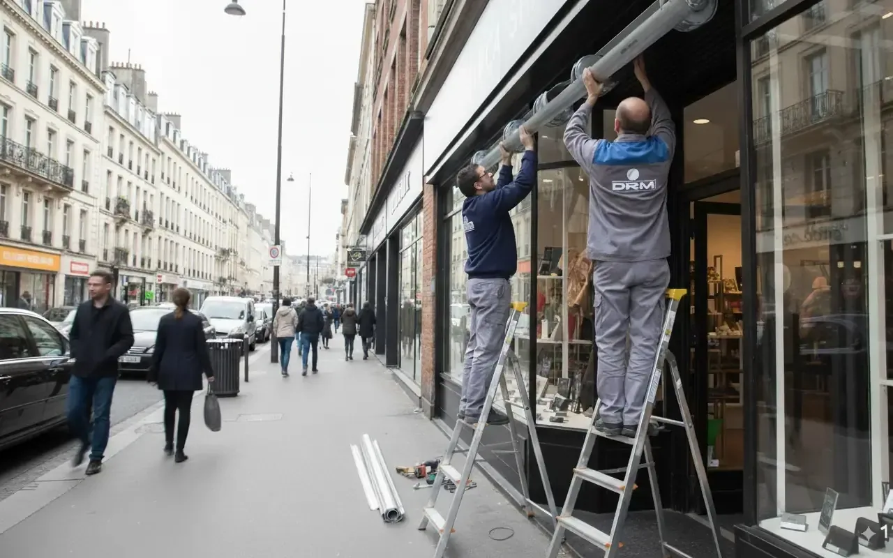 Installation et pose de rideau métallique à Champigny-sur-Marne